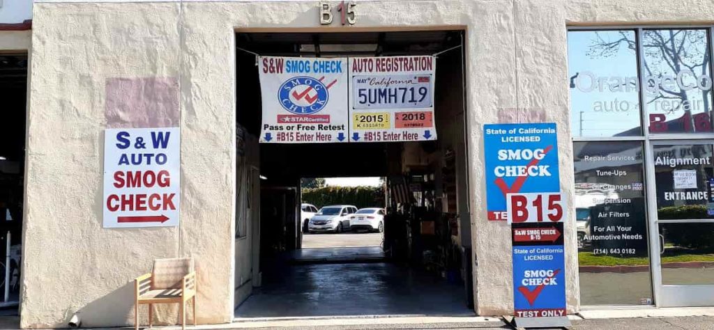 Smog-Check Shop Station Fountain-valley